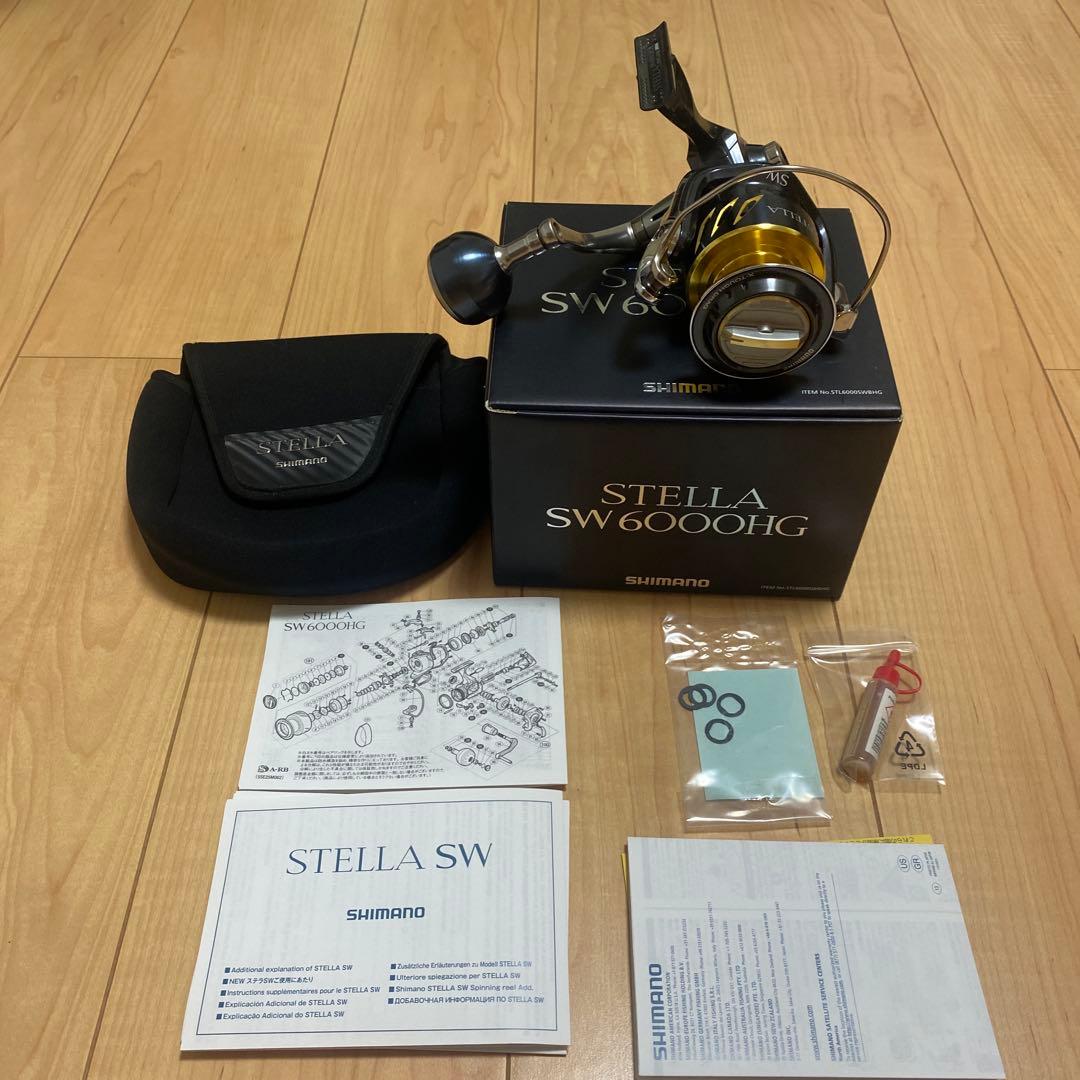 SHIMANO 13STELLA SW6000HG スピニングリール