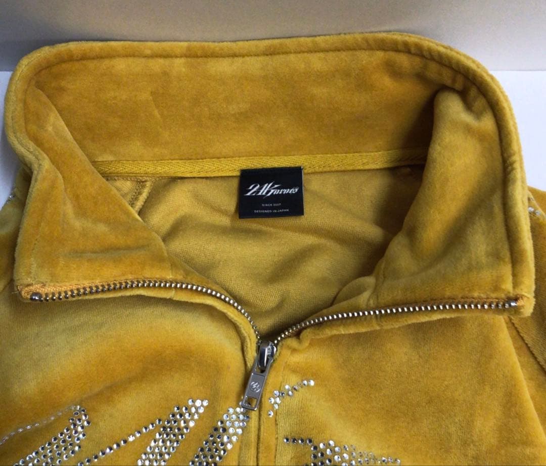 24karats ラインストーン ジャージ セットアップ 70-0122-1-B