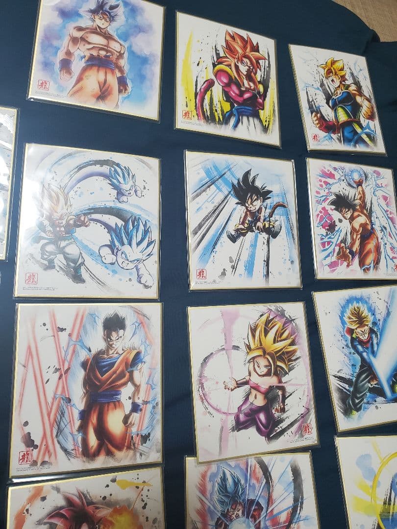 ☆美品☆ドラゴンボール 色紙 ART 10 全17種　セット