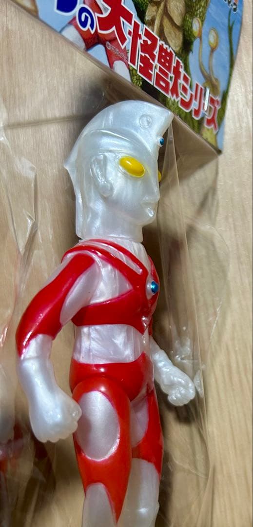 ヤモマーク ウルトラマンA エース ホワイトパールソフビ