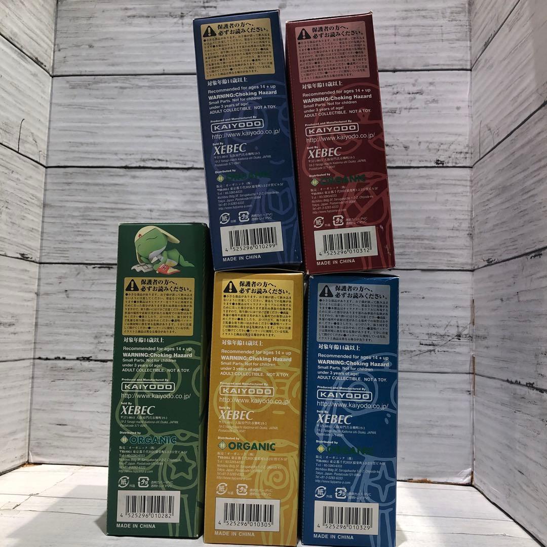 KAIYODO ケロロ軍曹 フィギュア 5種セット 新品未開封品