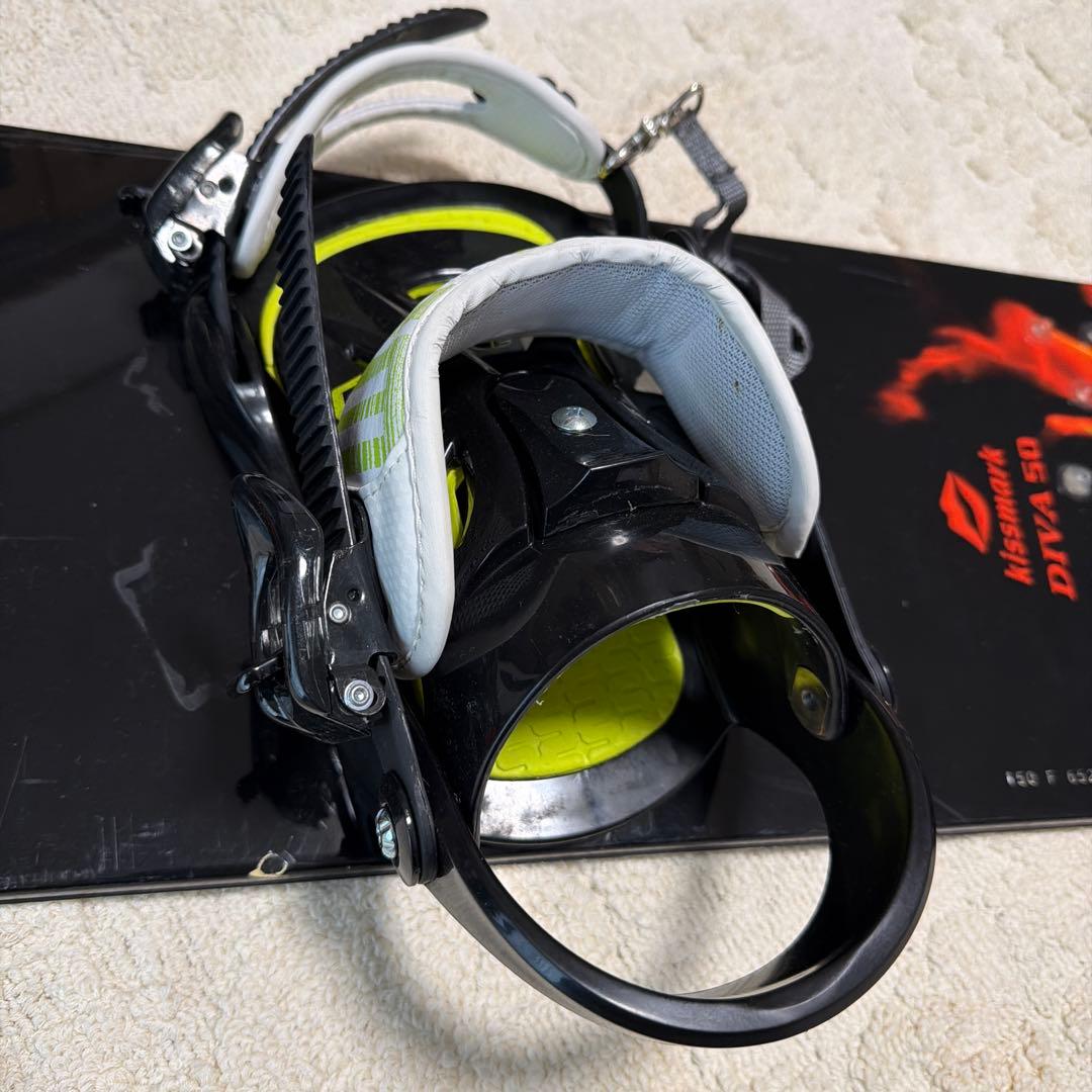 キスマーク　スノーボード　150cm ビンディング　IGNIO セット