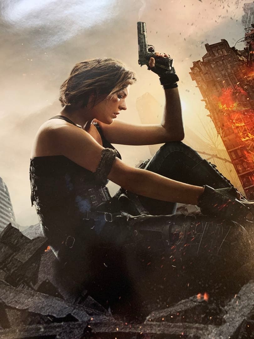 *非売品*バイオハザード ミラジョヴォヴィッチ オリジナル映画ポスター