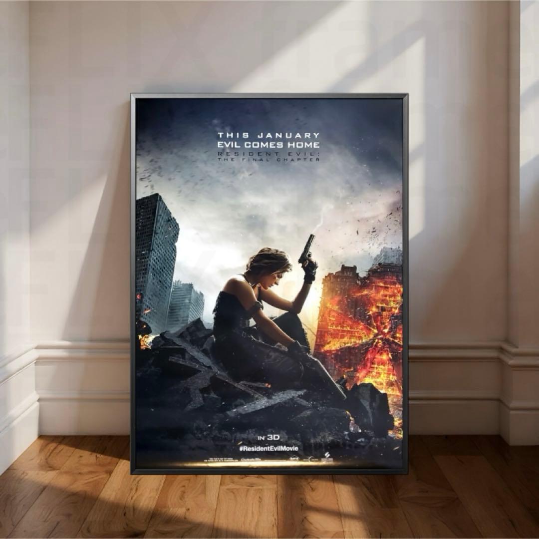 *非売品*バイオハザード ミラジョヴォヴィッチ オリジナル映画ポスター