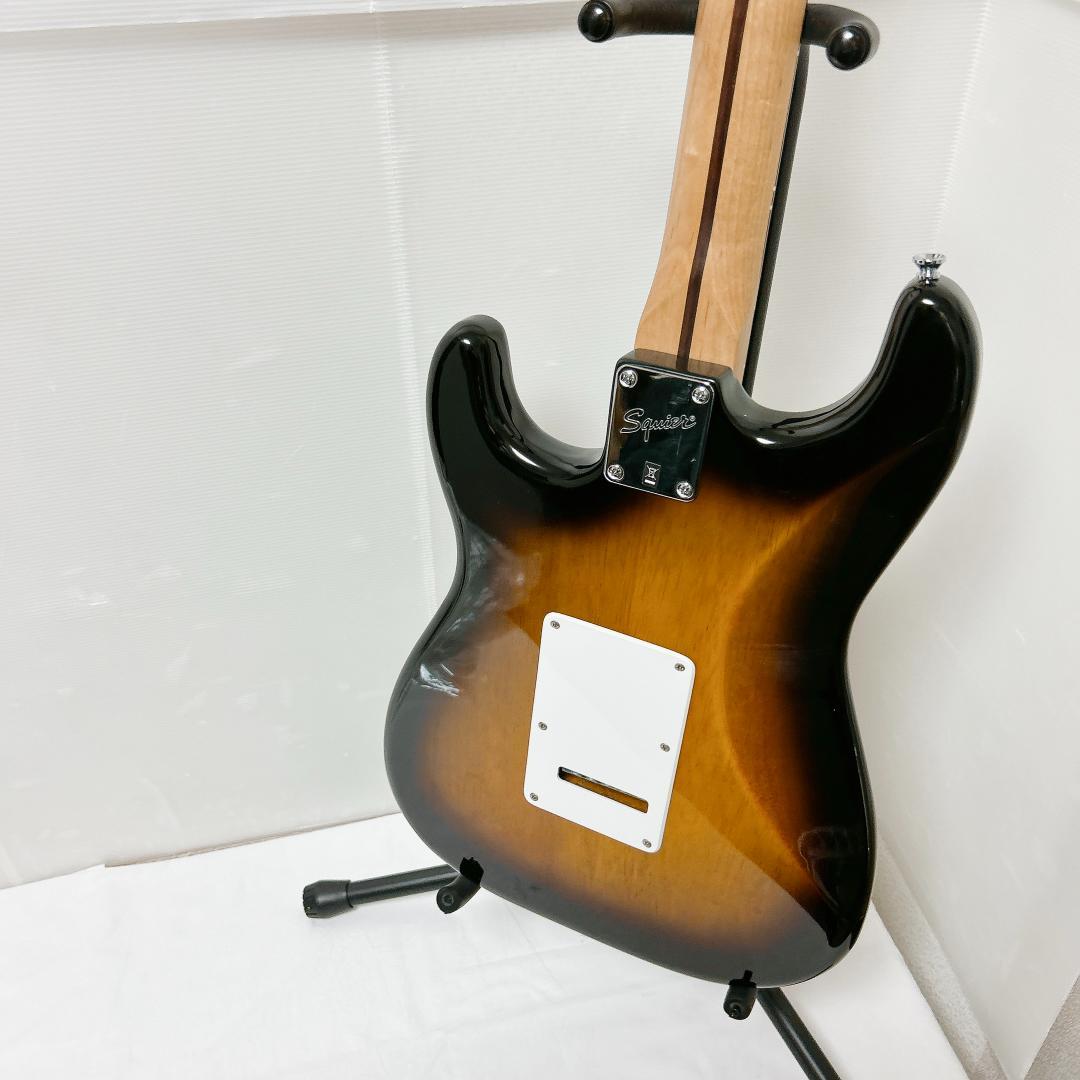 美品 Squier スクワイヤー ストラトキャスター 茶 Bullet ギター