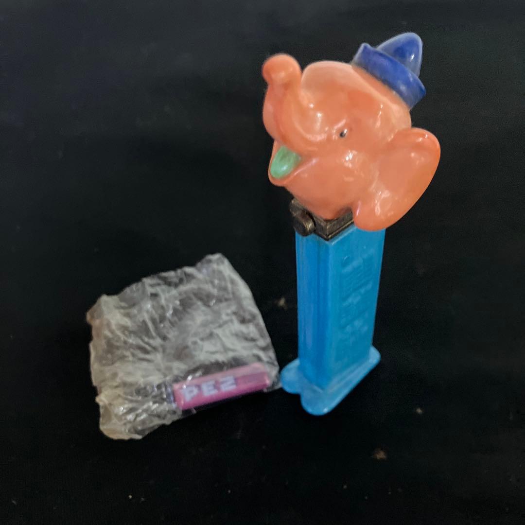 pezエレファント　ヴィンテージpez陶器　希少