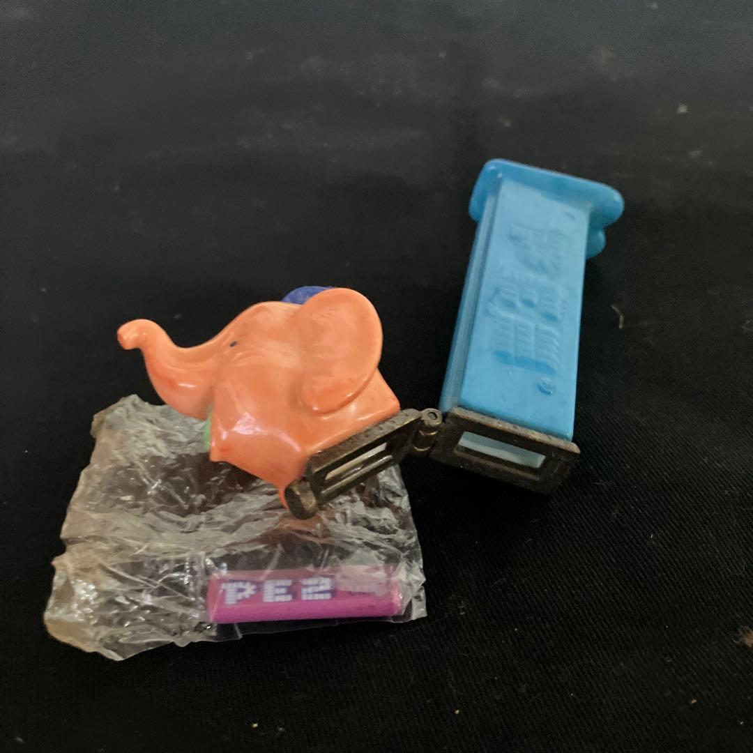 pezエレファント　ヴィンテージpez陶器　希少
