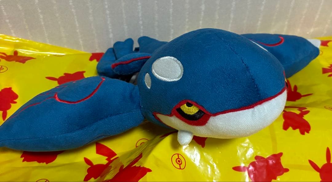 【タグ付、レア】ポケモンセンター オリジナル カイオーガ ぬいぐるみ 2014年