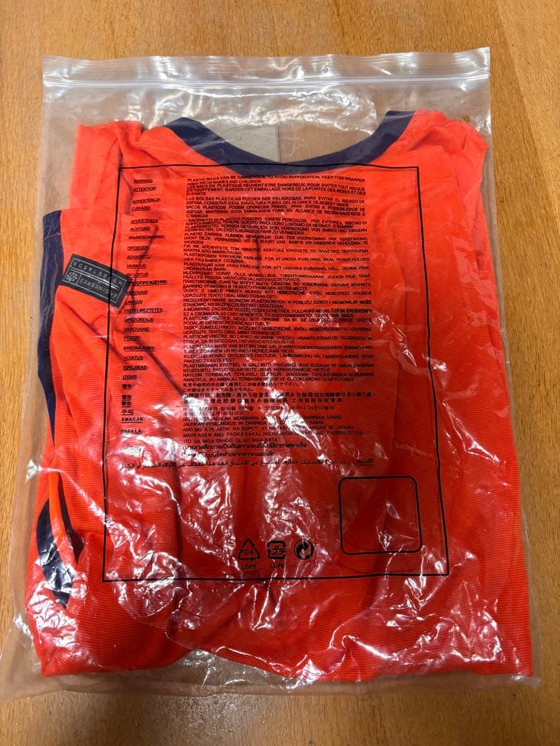 新品未使用　オランダ代表　レプリカユニフォームユーロ2024モデル　S