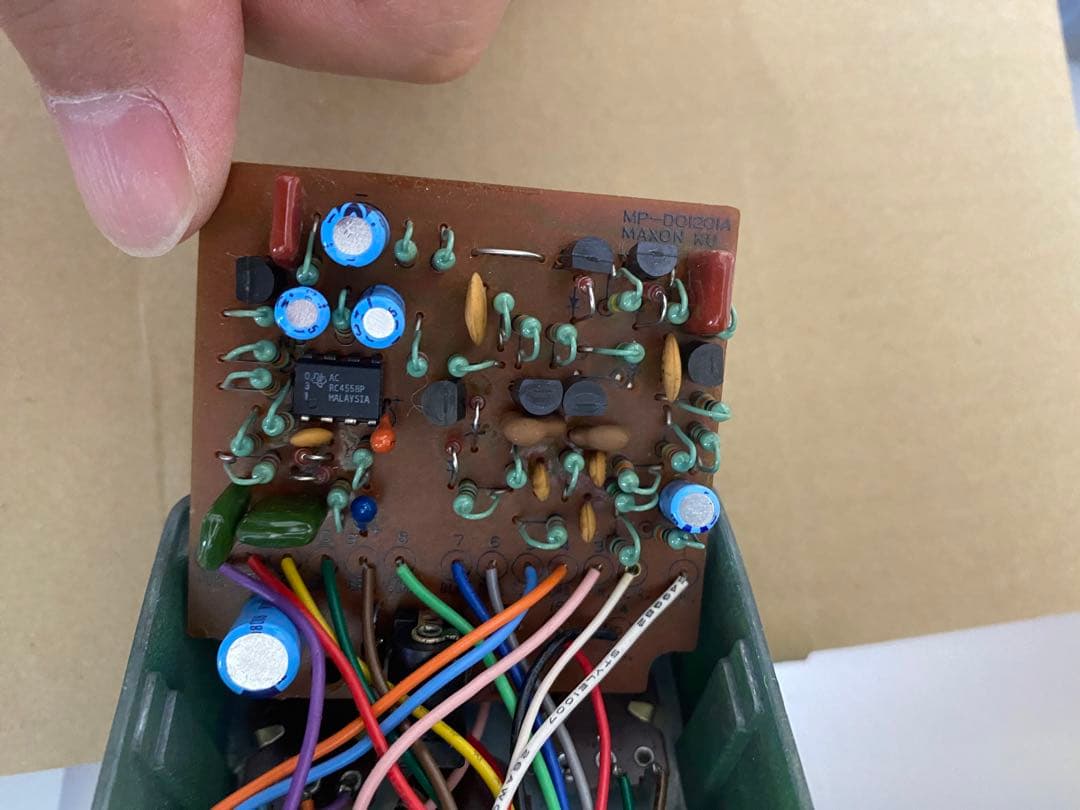 Maxon OD-808 オーバードライブ　ビンテージエフェクター