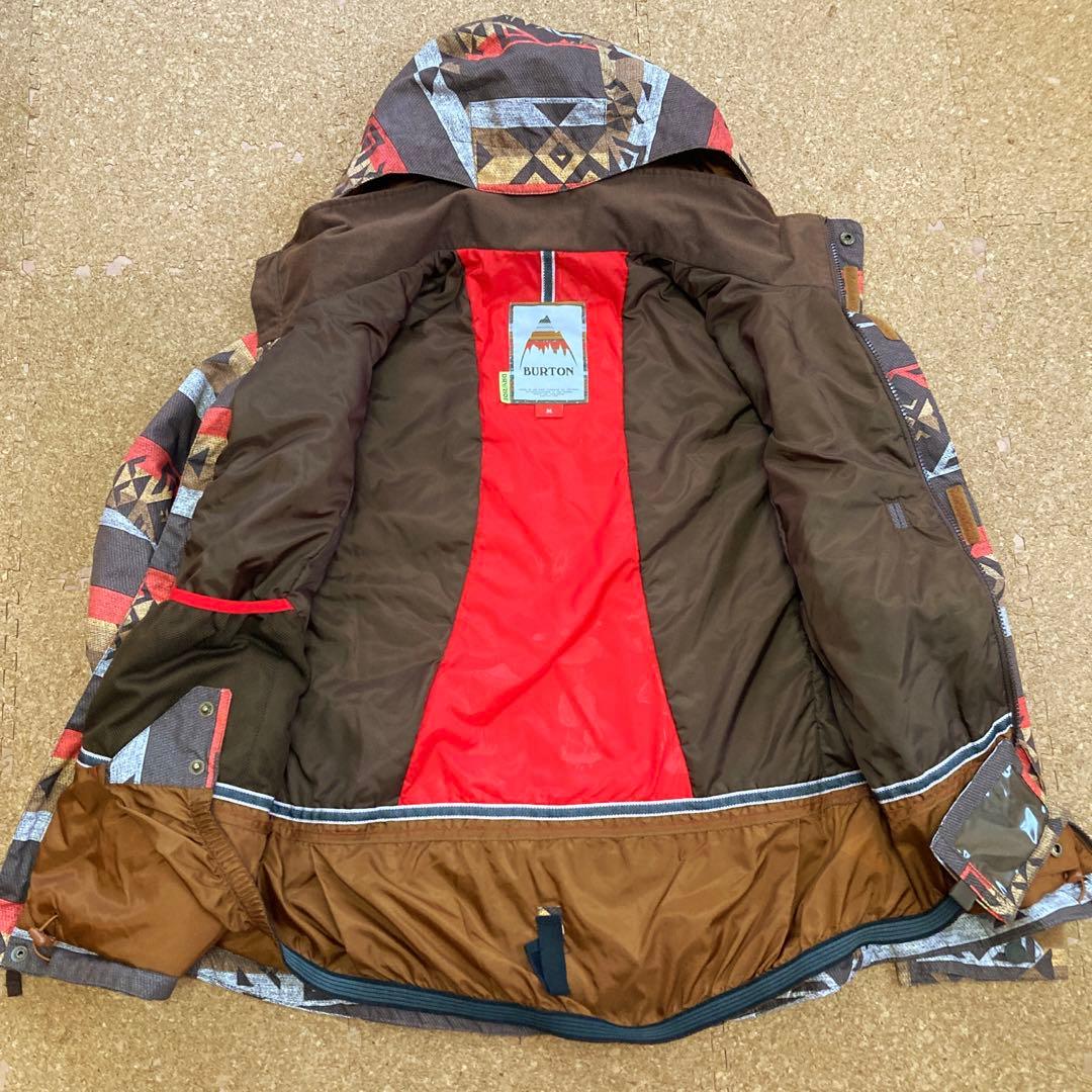 【美品】バートン Burton スノボジャケット スノボ Mレディース茶