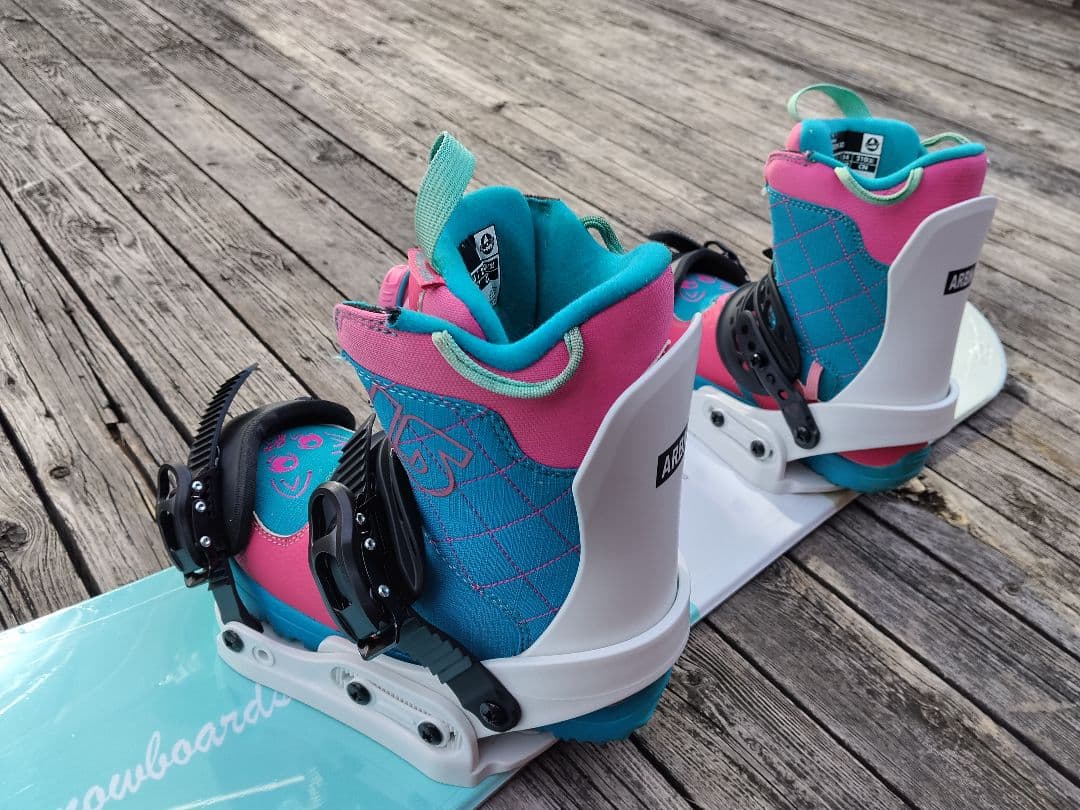 子供用 スノーボード3点セット nature 100 ビン バートンブーツ 21