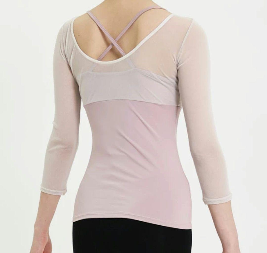 新品未使用・ドゥッシュドゥッスゥ・レオトップ・ピンク・DessusDessous