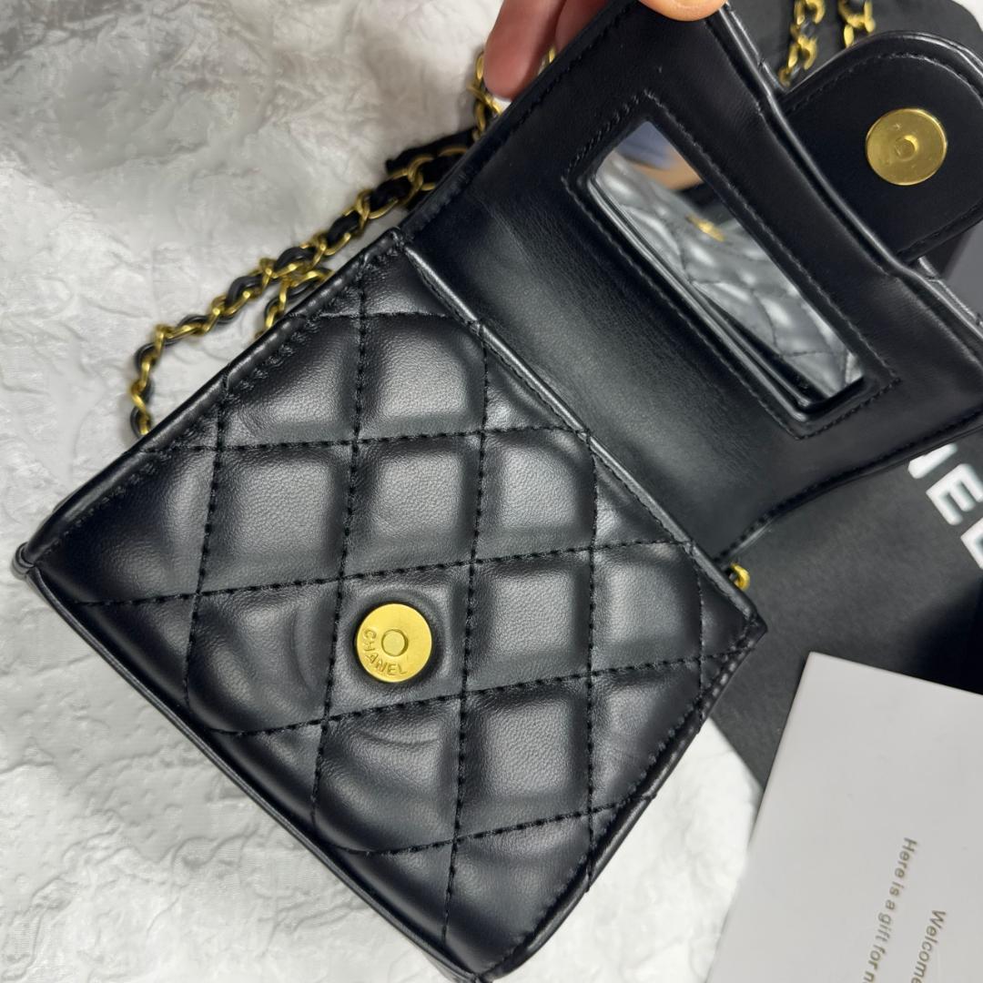 ✨美品 非売品✨ BOX付 ブラックレザーショルダーバッグsw