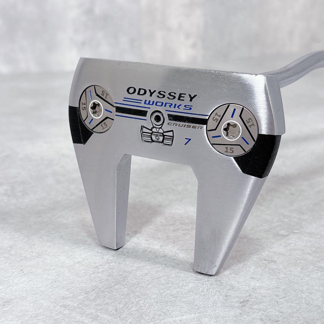 T001 オデッセイ ワークス クルーザー #7 ツノ型 パター 33.5インチ