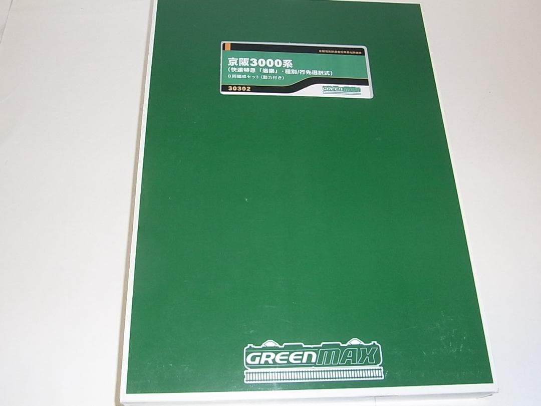 グリーンマックス30302 京阪3000系快速特急 洛楽8両セット