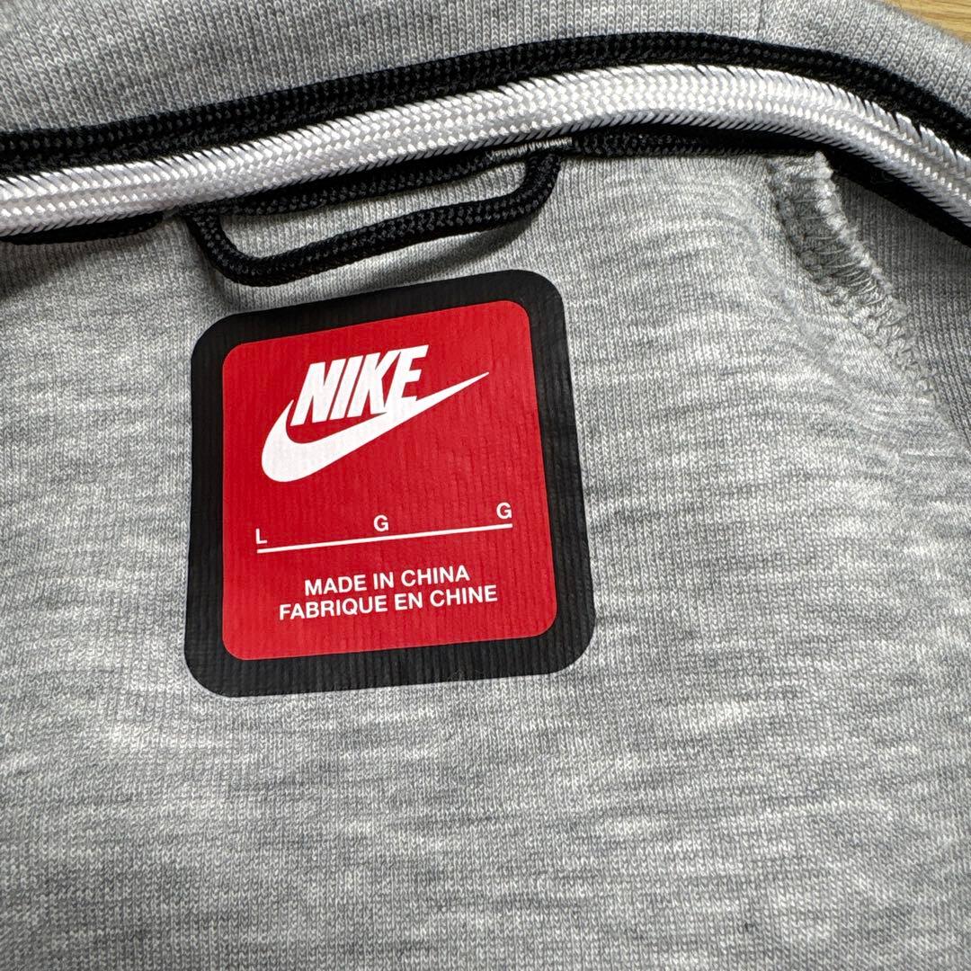 NIKE テックフリースkids L グレー