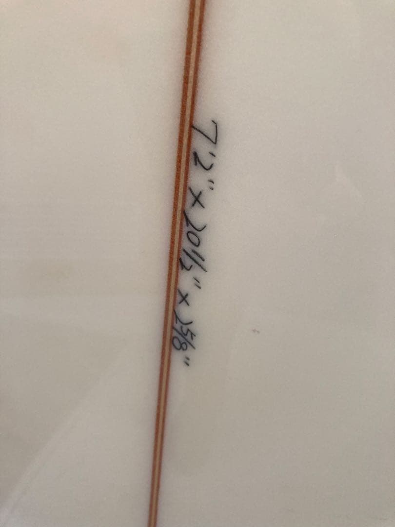 Plash サーフボード 7’2” ミッドレングス トライフィン