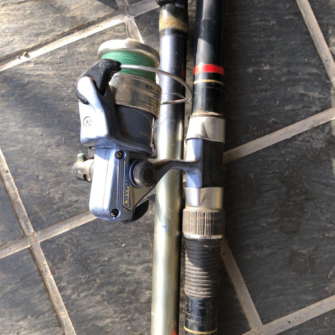 釣り竿　リール付き2本セット