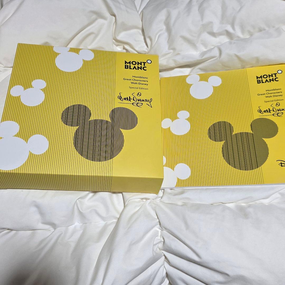 化粧箱✨保証書付き✨替芯付き✨モンブラン　ディズニー　立体ミッキー　ボールペン