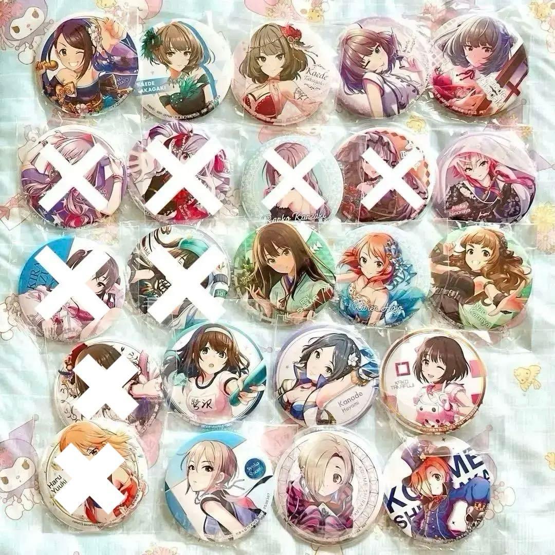 アイドルマスターシンデレラガールズ 缶バッジ