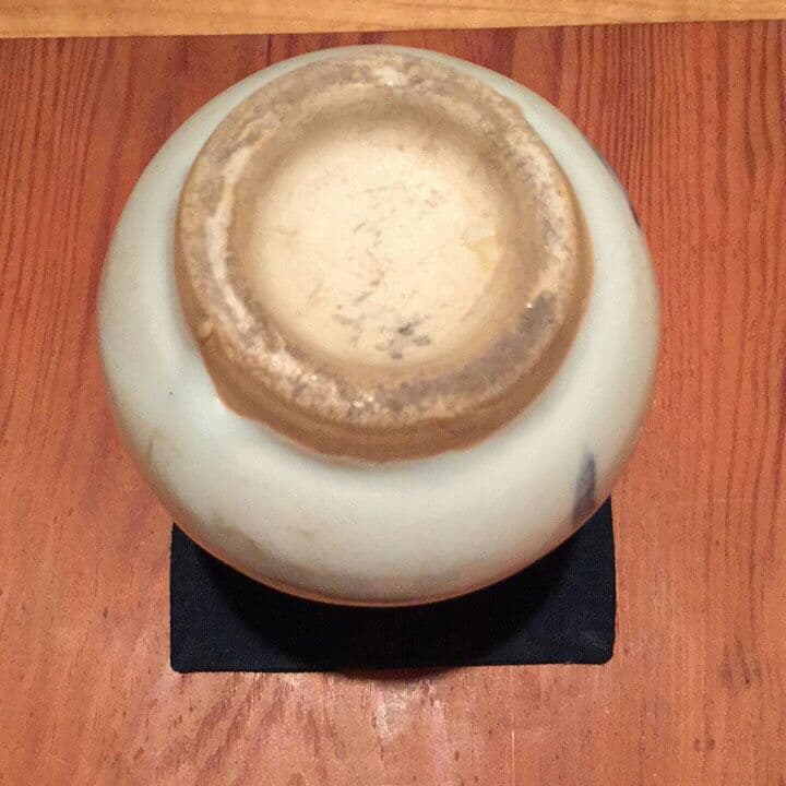 名品 希少 徳化窯 ( 花紋 花瓶 ) 中国美術 東洋美術