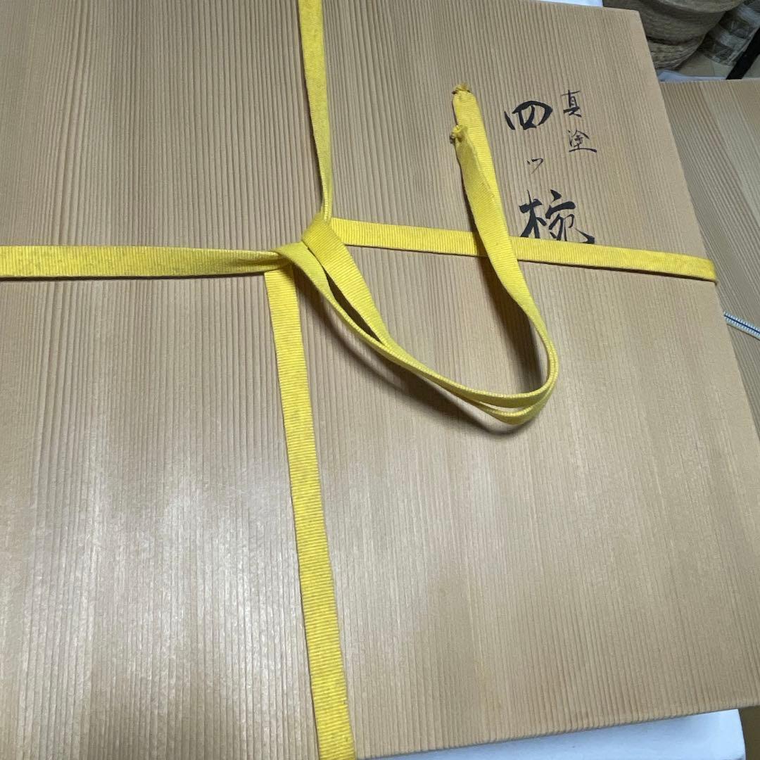 蒔絵師　田中煌又造　真塗四つ椀　５客　煌又（幸衍) 作者共箱　茶事　初釜