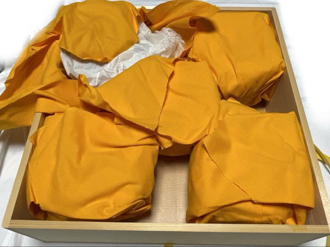 蒔絵師　田中煌又造　真塗四つ椀　５客　煌又（幸衍) 作者共箱　茶事　初釜