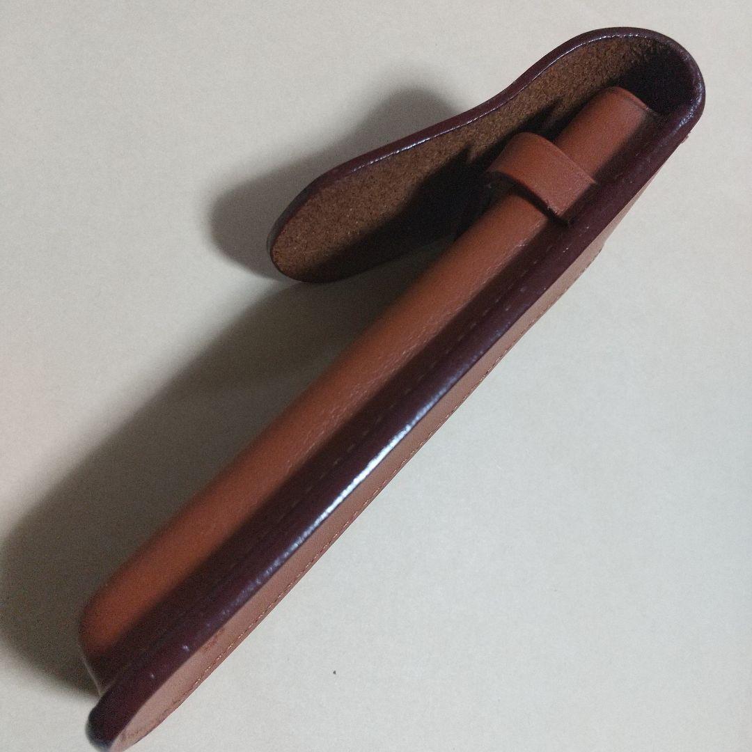 美品 SOMES SADDLE ソメスサドル ペンケース 大型サイズ レザー