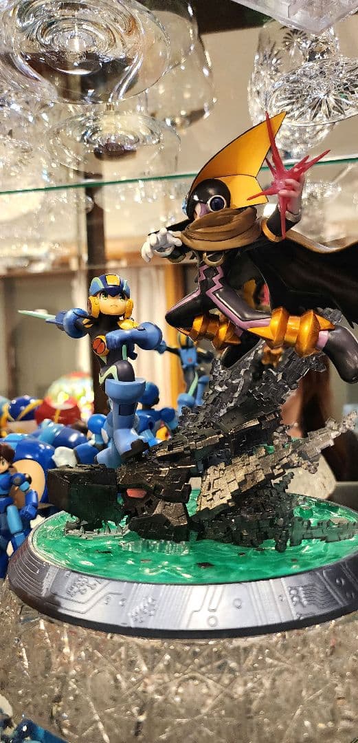 ロックマンエグゼ ロックマンvsフォルテ フィギュア rockman exe