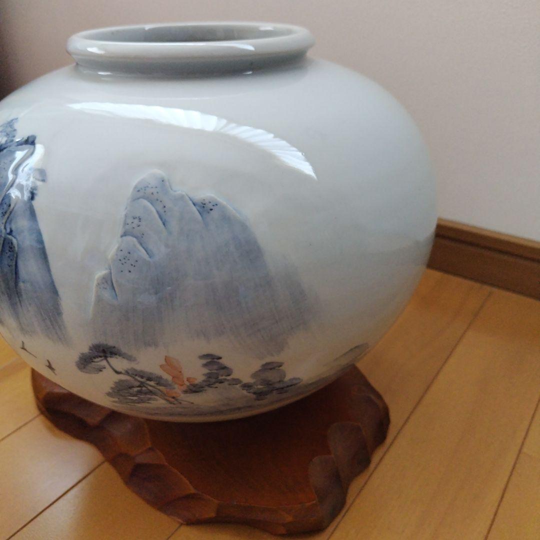 陶器製　花瓶　渤海