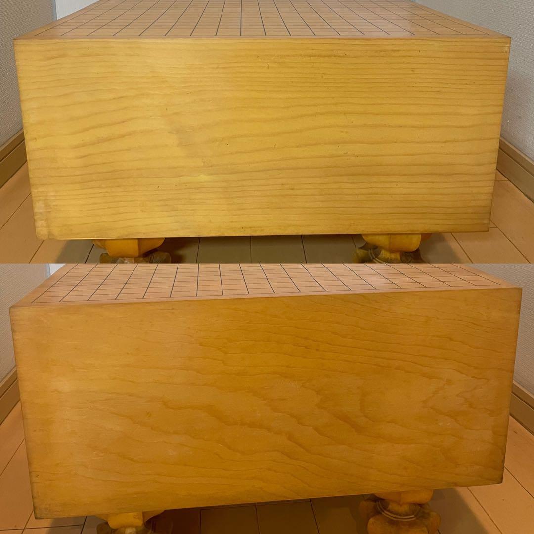 囲碁盤セット　厚み20.5cm 桐箱付き