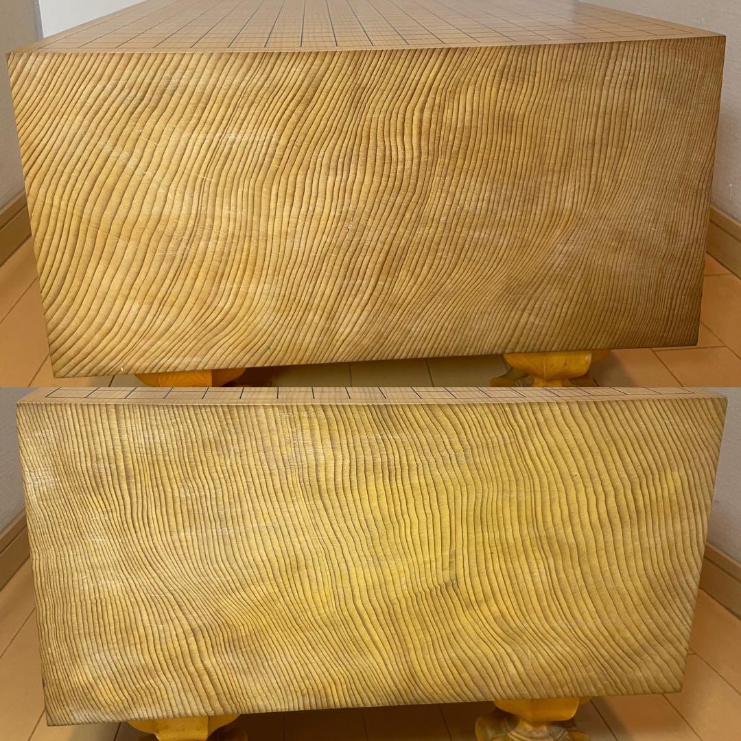 囲碁盤セット　厚み20.5cm 桐箱付き