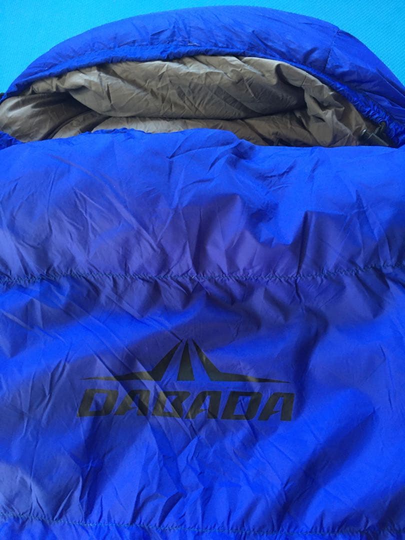 【推奨-25度まで】DABADA ダウン 寝袋 マミー型 シュラフ