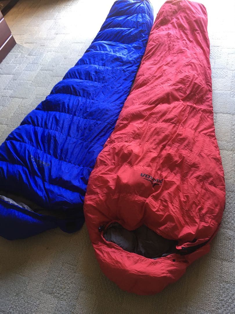 【推奨-25度まで】DABADA ダウン 寝袋 マミー型 シュラフ