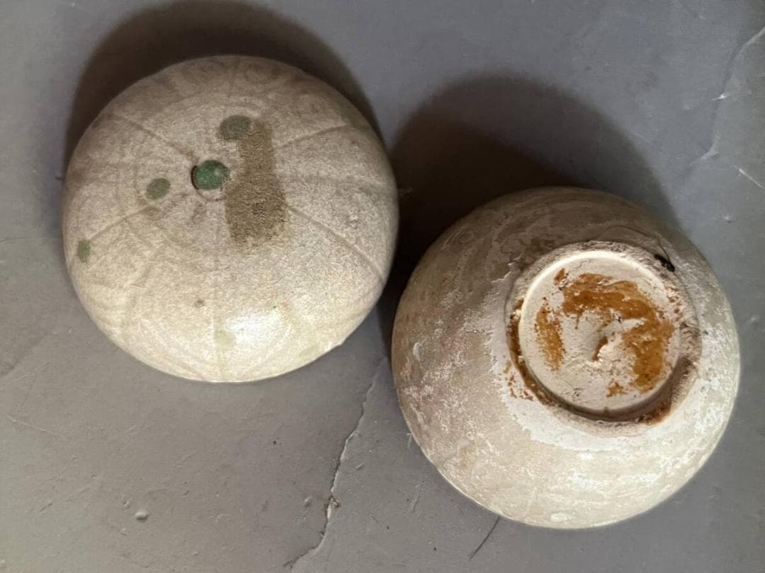 合子■安南 香合 蓋物 お茶道具 青華 宋胡禄 東南アジア 時代物 骨董品■