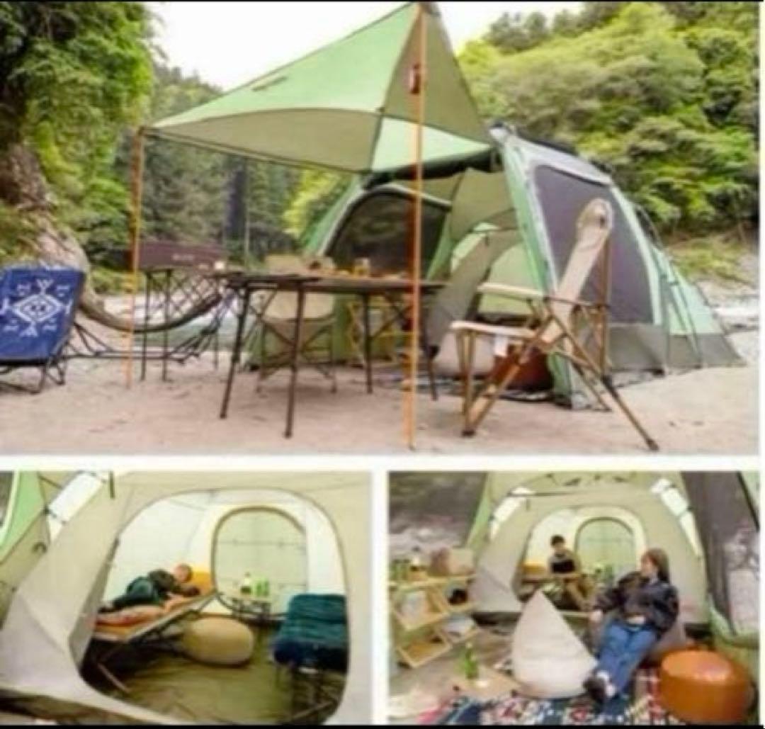 【美品】LOGOS☆ロゴス☆ドゥーブルXL☆neosPANEL☆2ルームテント