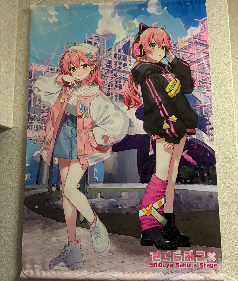 さくらみこ flower rhapsody ほろ～かる　タペストリー　ホロライブ