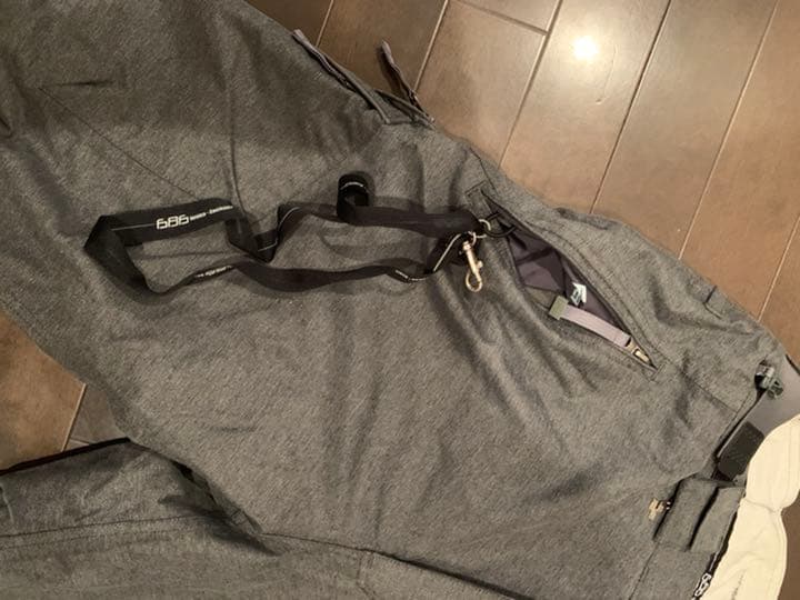 686 SIX EIGHT SIX スノーボード　ウェア　パンツ　グレー　灰色