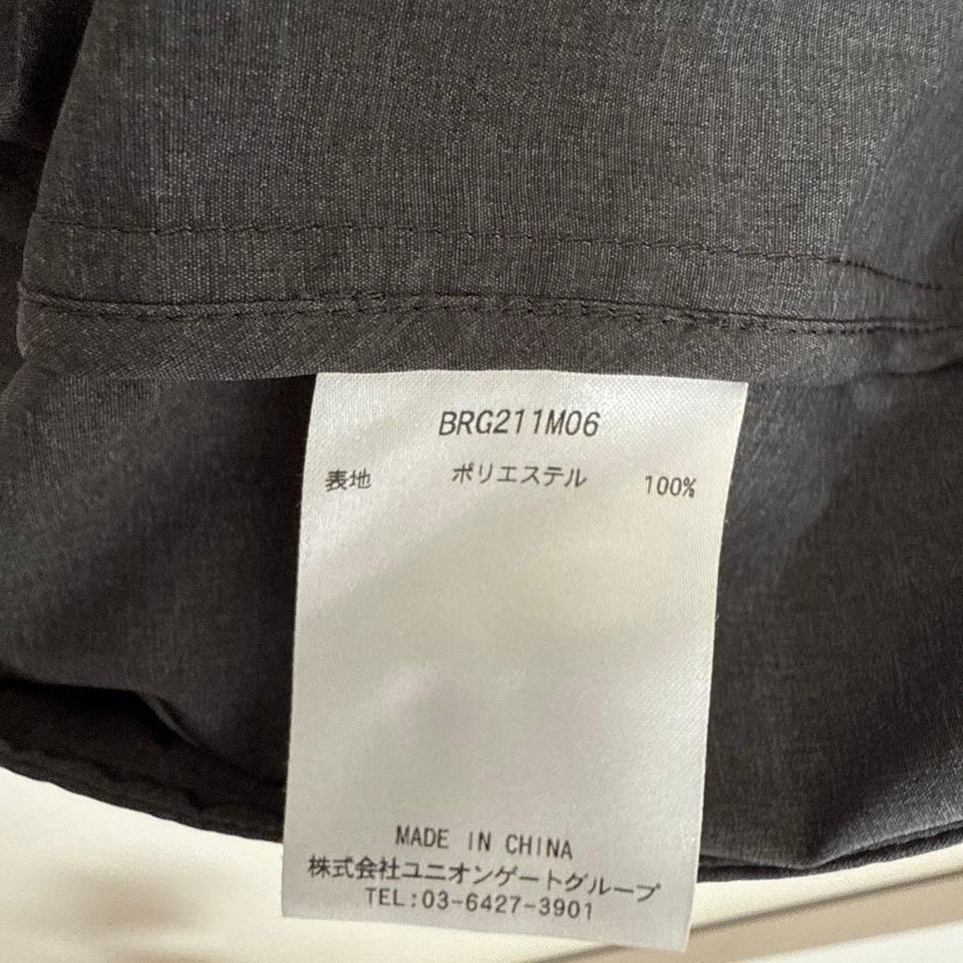 【値下げ】BRIEFING グレー ベスト フルジップ サイズM