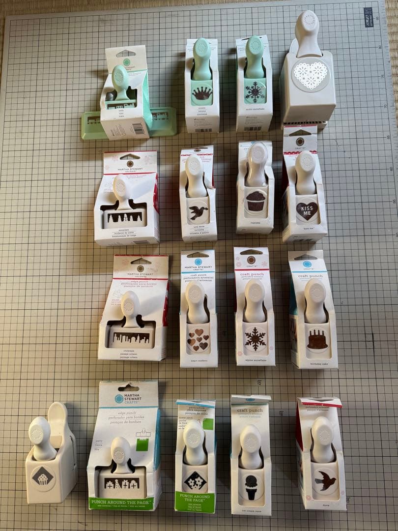 マーサスチュワート クラフトパンチ新品15個セット　激レア　廃盤　おまけ2個