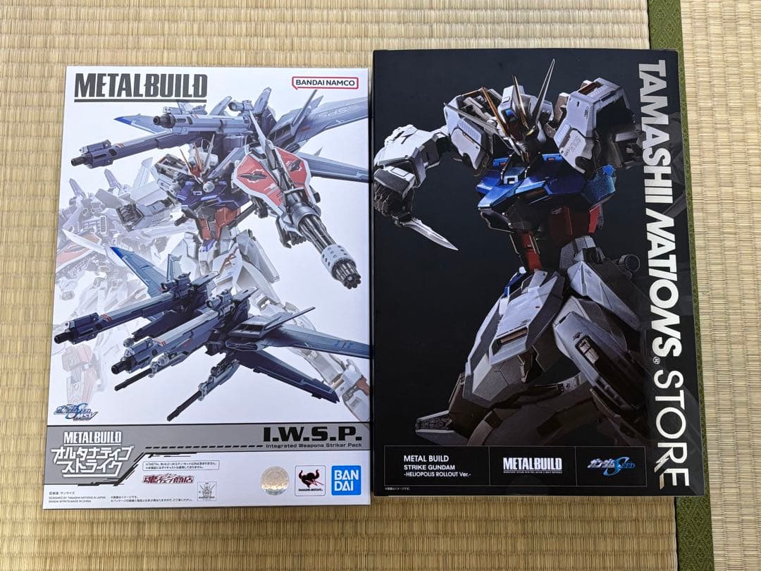 L BUILD ストライクガンダム ヘリオポリス 　& I.W.S.P