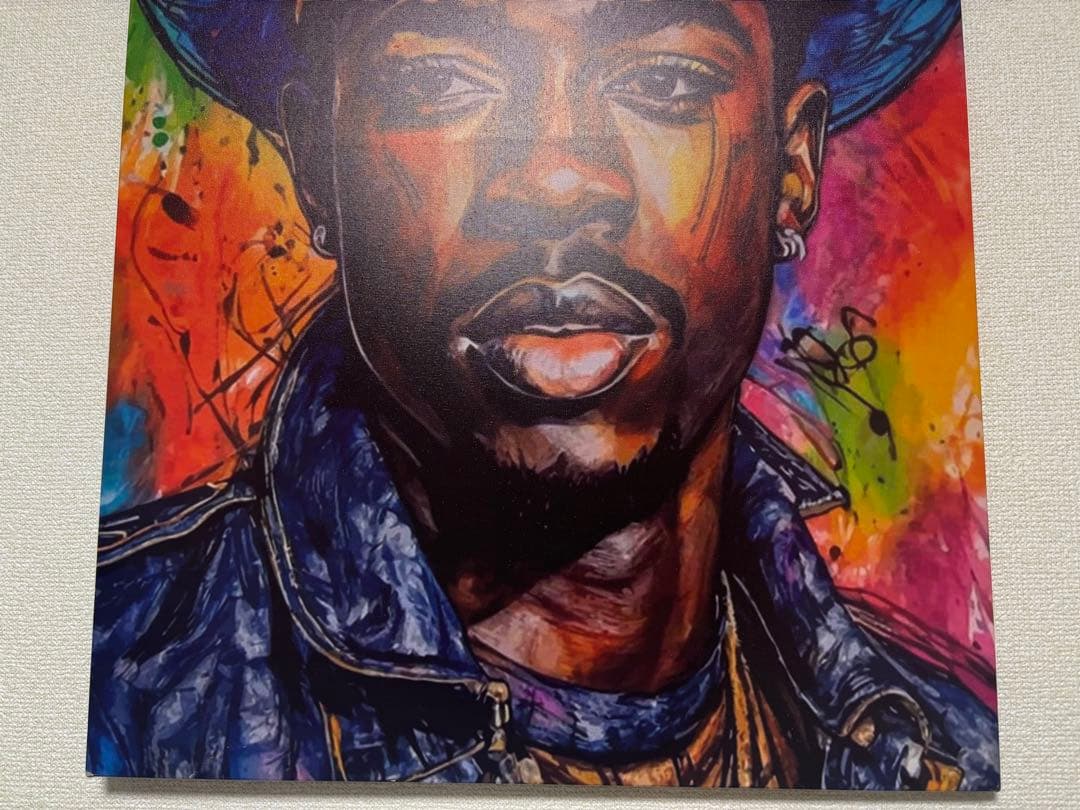 カラフルなポートレート ポスター