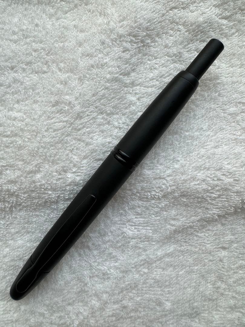 PILOT パイロット キャップレス 万年筆 F 黒マット