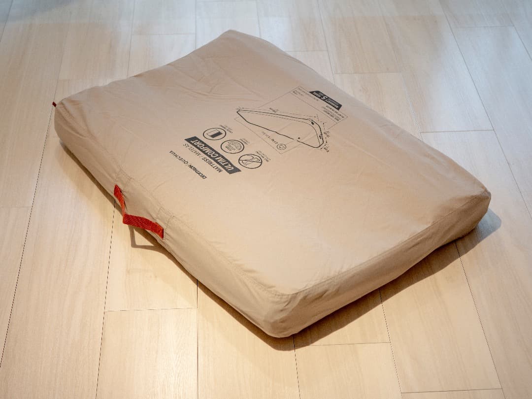 QUECHUAケシュアインフレーターマットULTIM COMFORTシングル美品