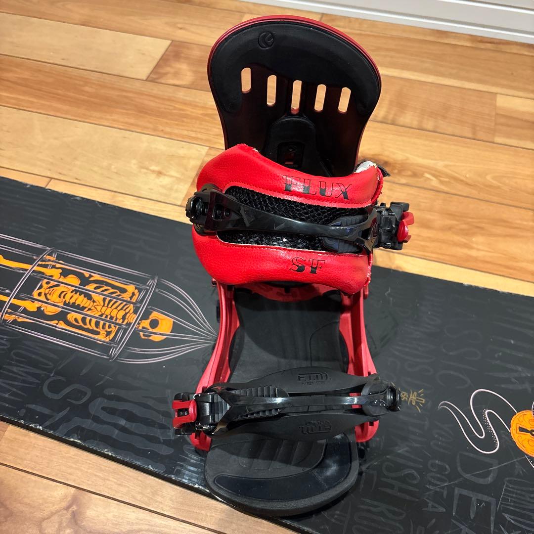 ROSSIGNOL CIRCUIT スノーボードセット 155 FLUXバイン付