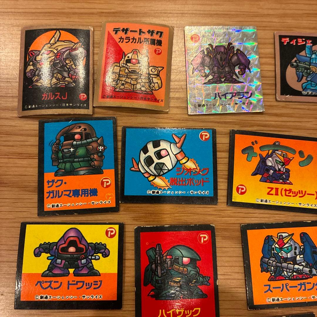 昔のガンダム　マグネット19枚セット