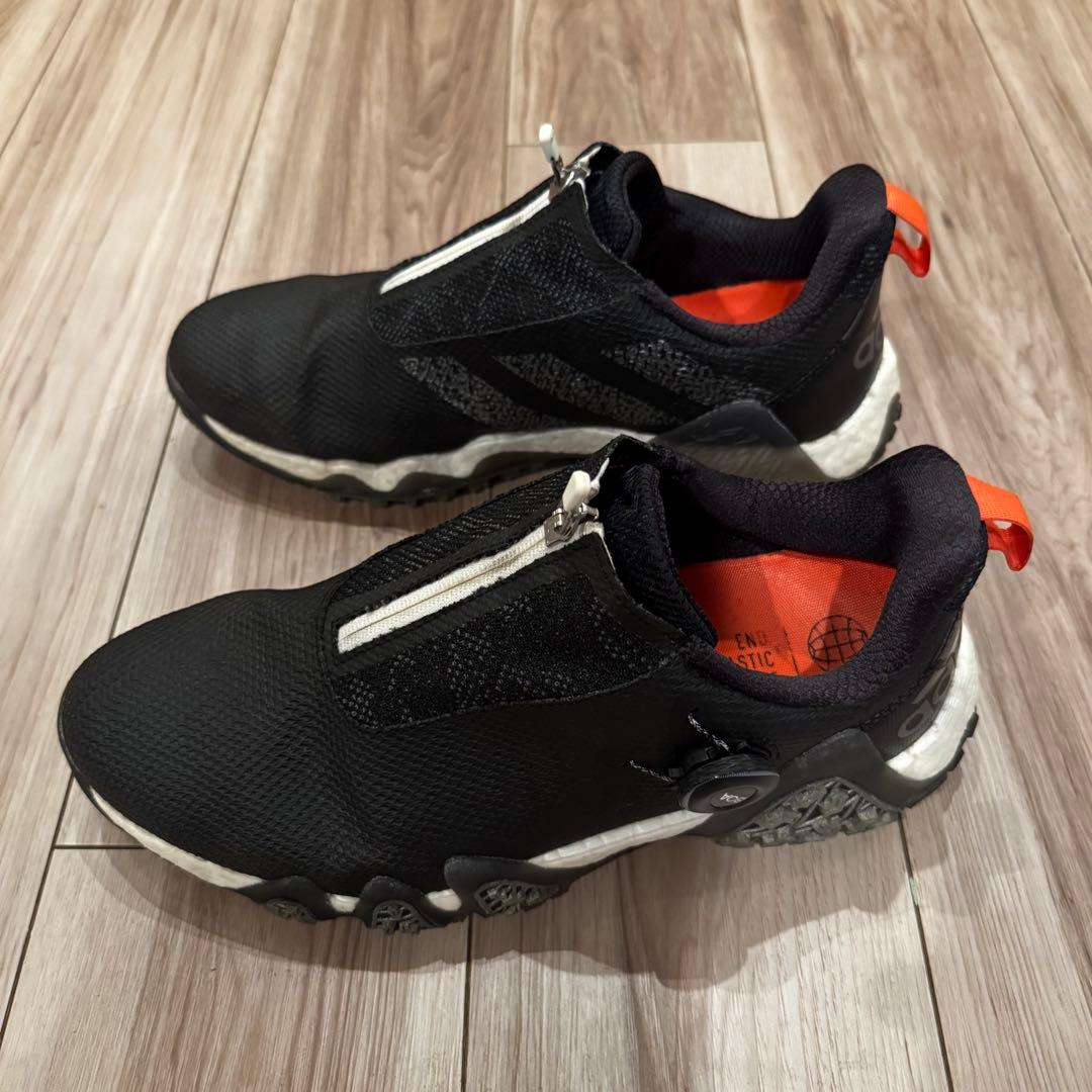 ゴルフシューズ コードカオス22 BOA メンズ　27.5センチ　ブラック　黒