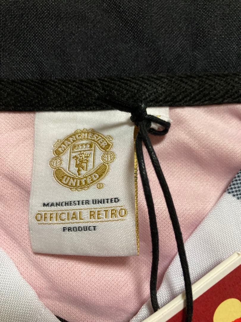 【新品未使用タグ付き】マンチェスターユナイテッド96-98復刻ホームユニフォーム