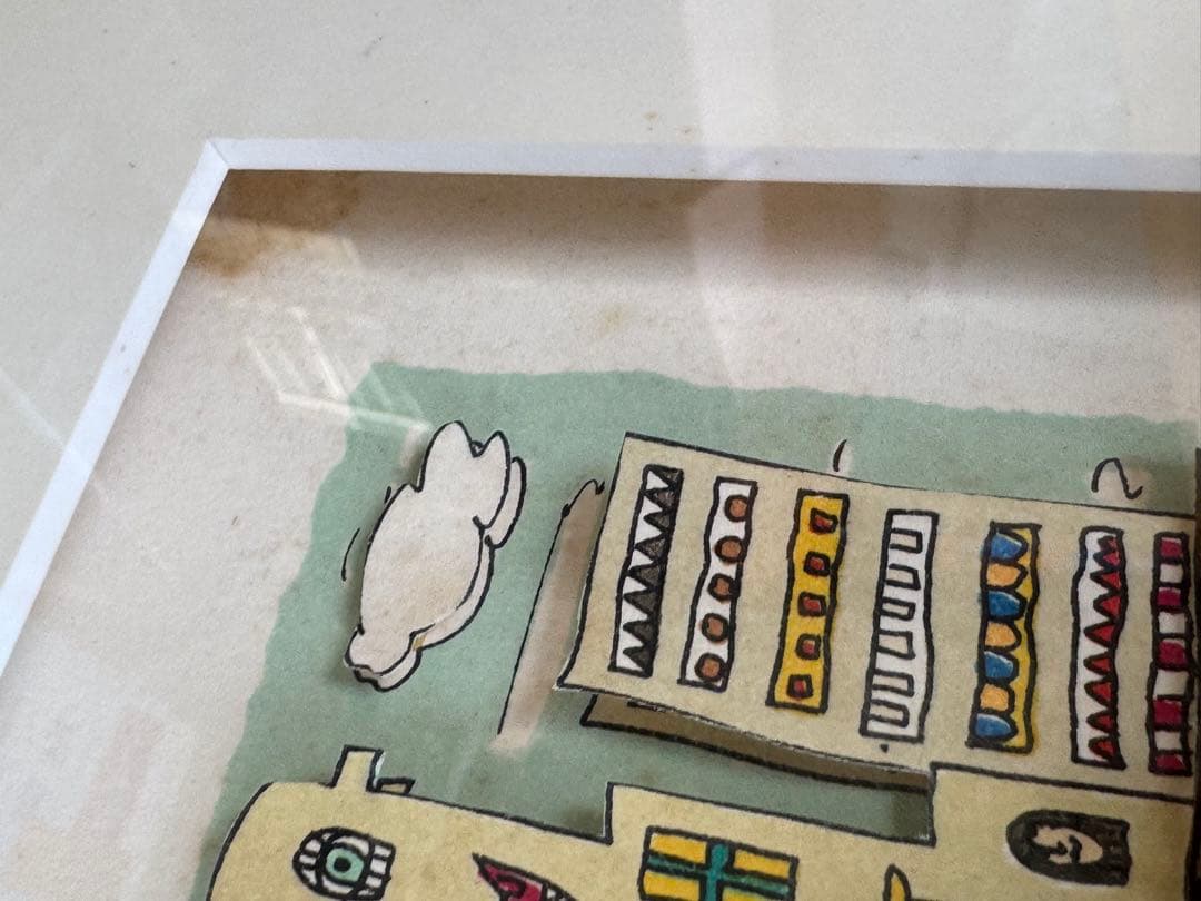 James Rizzi ジェームス•リジィ　3D シルク　アート